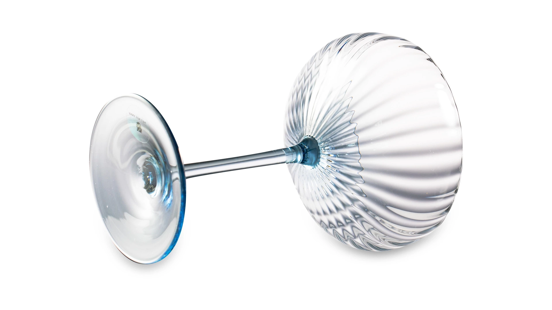 Набор креманок для шампанского Anna Von Lipa Лион 280 мл, 2 шт, стекло хрустальное, дымчатый