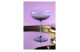 Набор креманок для шампанского Anna Von Lipa Лион 280 мл, 2 шт, стекло хрустальное, дымчатый