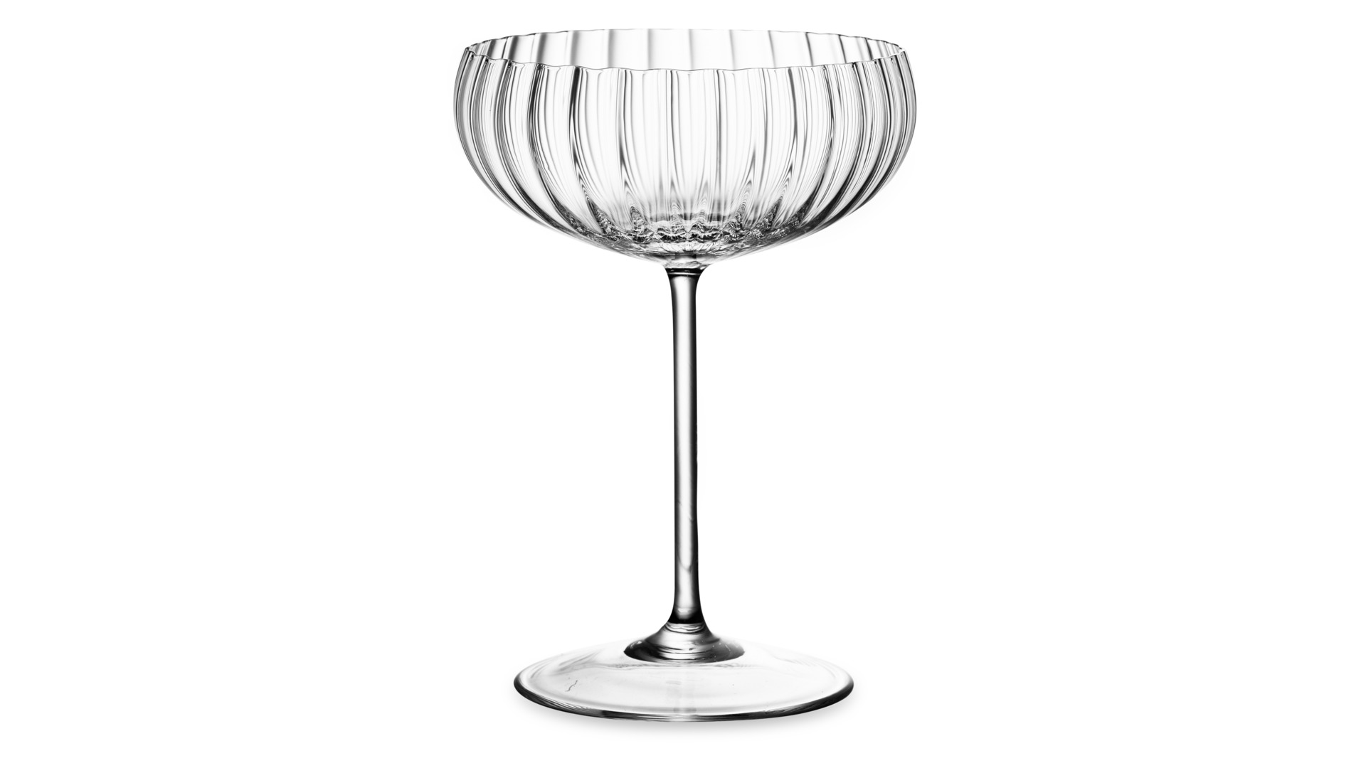 Набор креманок для шампанского Anna Von Lipa Лион 280 мл, 2 шт, стекло хрустальное