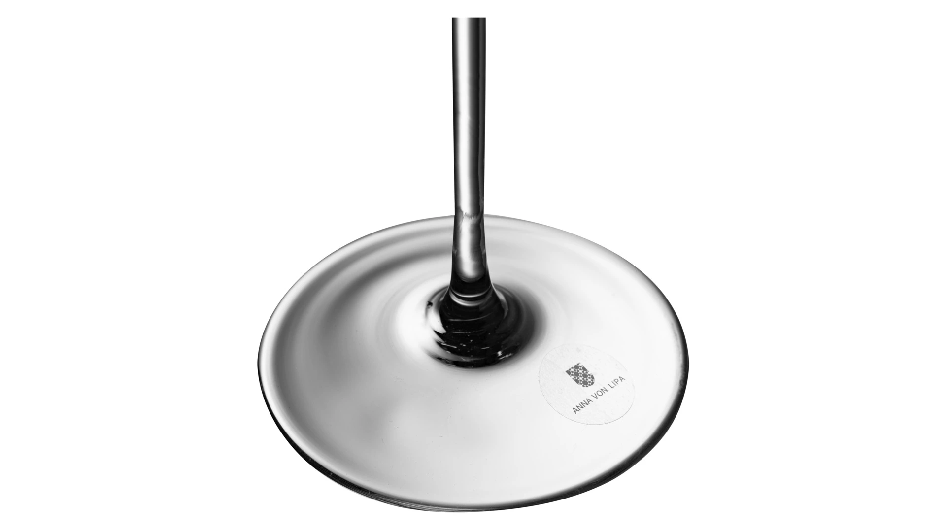 Набор креманок для шампанского Anna Von Lipa Лион 280 мл, 2 шт, стекло хрустальное