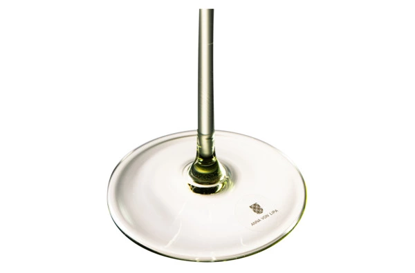 Набор креманок для шампанского Anna Von Lipa Лион 280 мл, 2 шт, стекло хрустальное, зеленый