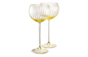 Набор бокалов для красного вина Anna Von Lipa Лион 580 мл, 2 шт, стекло хрустальное, желтый