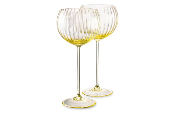 Набор бокалов для красного вина Anna Von Lipa Лион 580 мл, 2 шт, стекло хрустальное, желтый