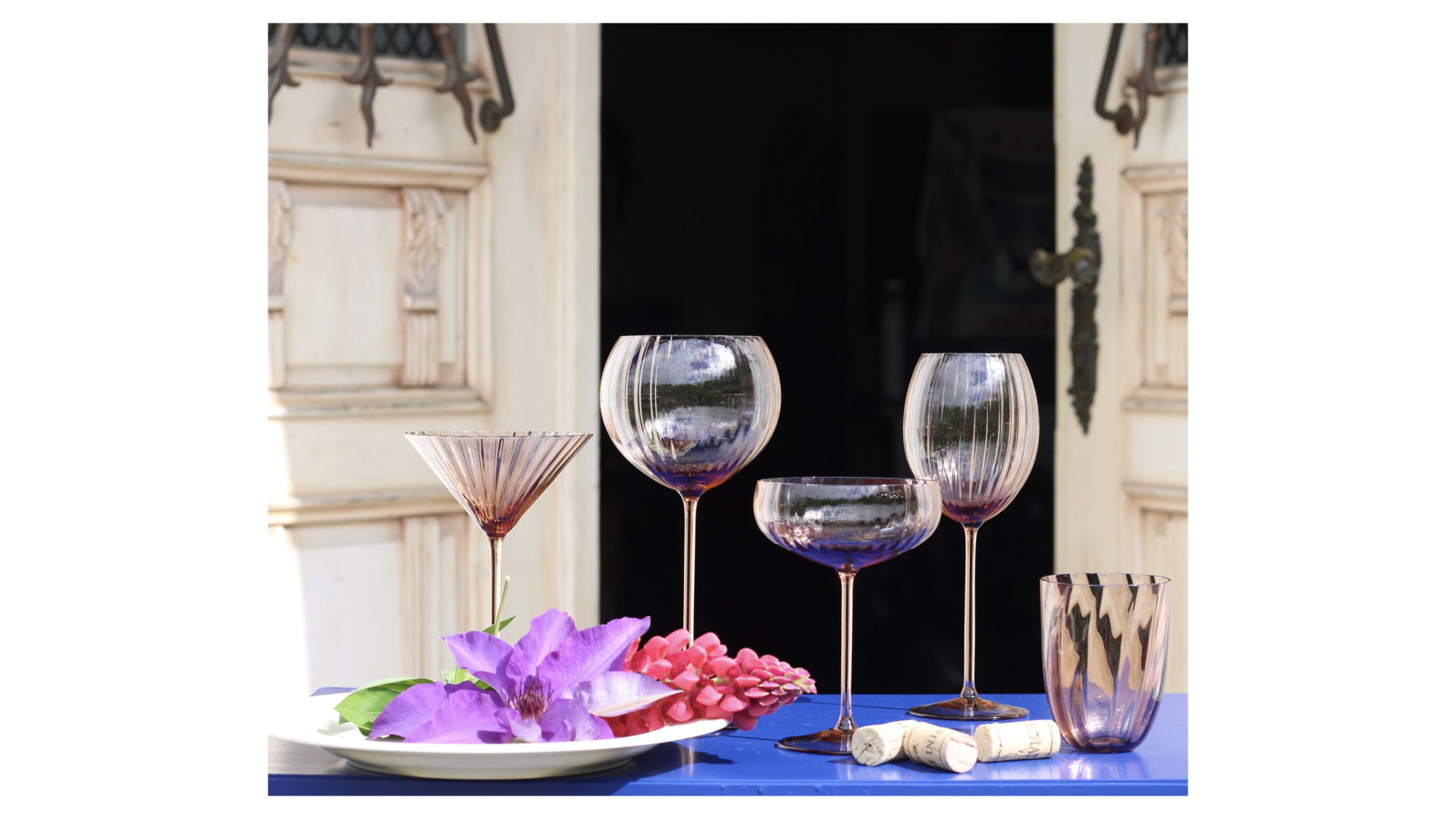 Набор бокалов для красного вина Anna Von Lipa Лион 580 мл, 2 шт, стекло хрустальное, кофейный