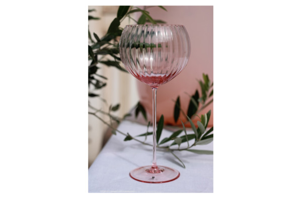 Набор бокалов для красного вина Anna Von Lipa Лион 580 мл, 2 шт, стекло хрустальное, розовый