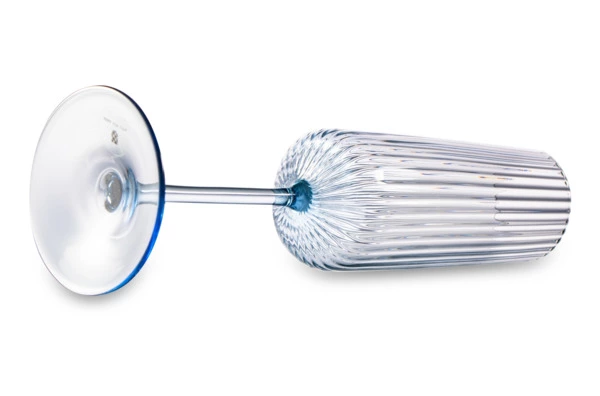 Набор бокалов для шампанского Anna Von Lipa Пульсация 200 мл, 2 шт, стекло хрустальное, дымчатый