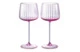 Набор бокалов для белого вина Anna Von Lipa Пульсация 230 мл, 2 шт, стекло хрустальное, лиловый