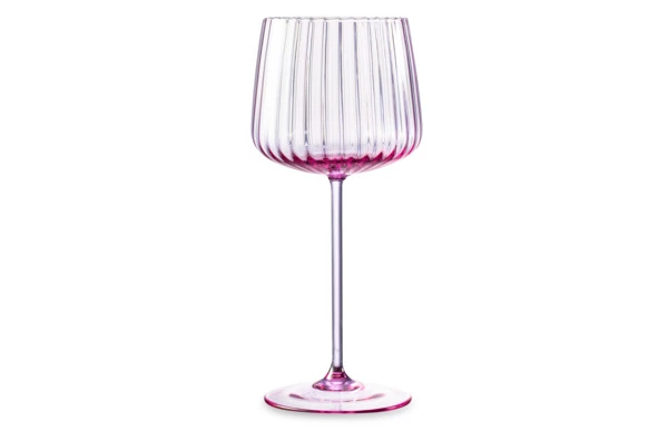 Набор бокалов для белого вина Anna Von Lipa Пульсация 230 мл, 2 шт, стекло хрустальное, лиловый