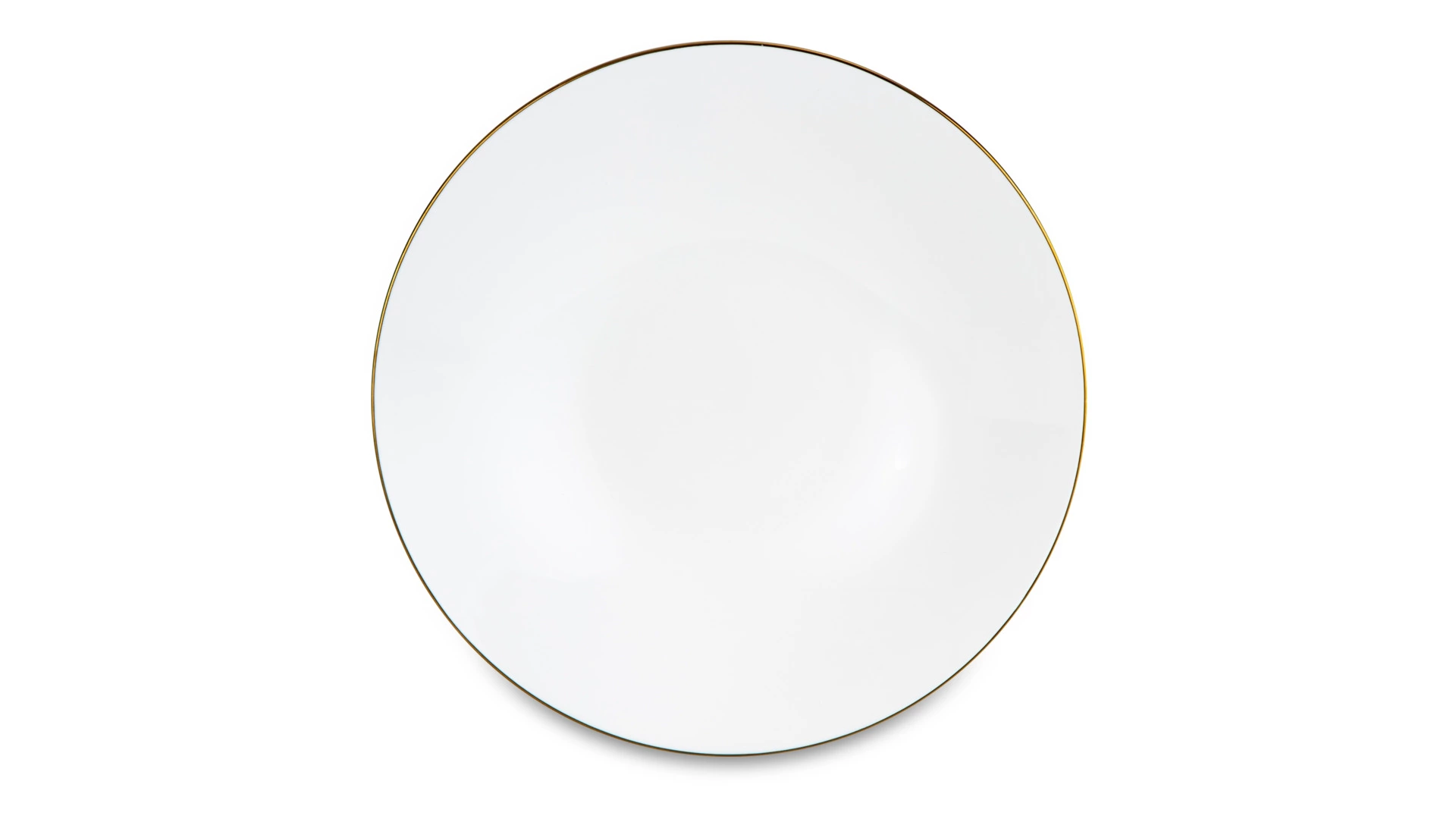 Сервиз столовый Narumi Золотая линия на 6 персон 20 предметов, фарфор костяной