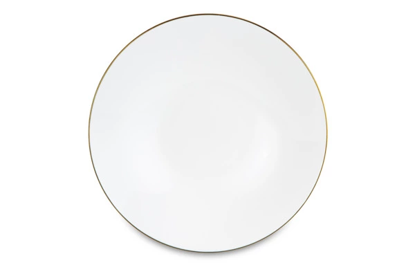 Сервиз столовый Narumi Золотая линия на 6 персон 20 предметов, фарфор костяной