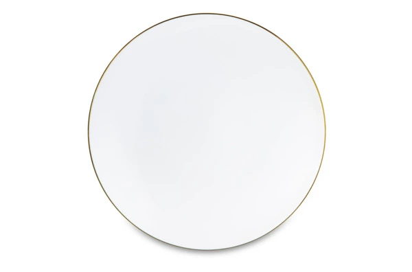 Сервиз столовый Narumi Золотая линия на 6 персон 20 предметов, фарфор костяной