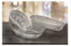 Корзинка для хлеба Edzard Багет овальная 34х13х6 см, посеребрение