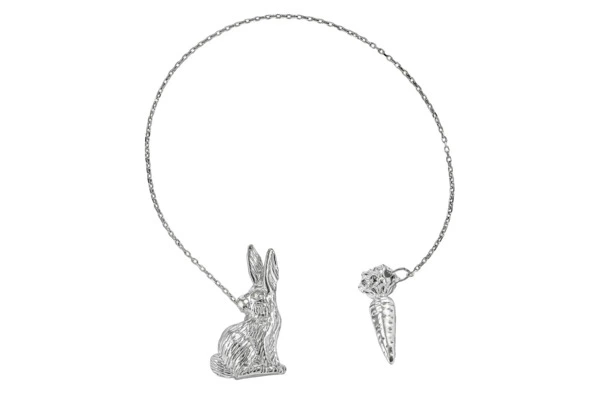 Ионизатор воды в футляре АргентА От Души Зайка 16,55  г, серебро 925