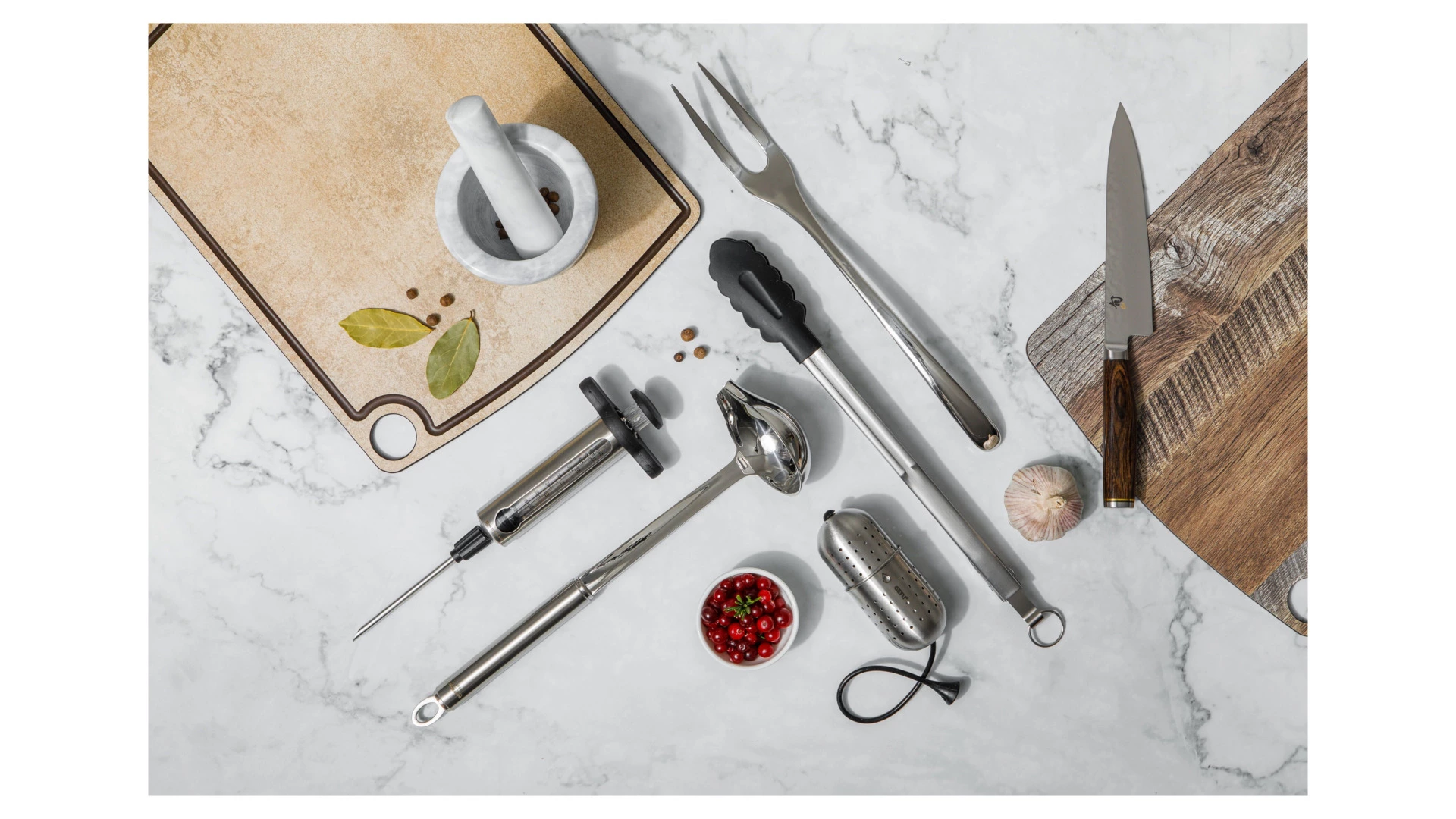 Доска разделочная ComposeEat Fashion 29х22 см, композит, порфир кремовый