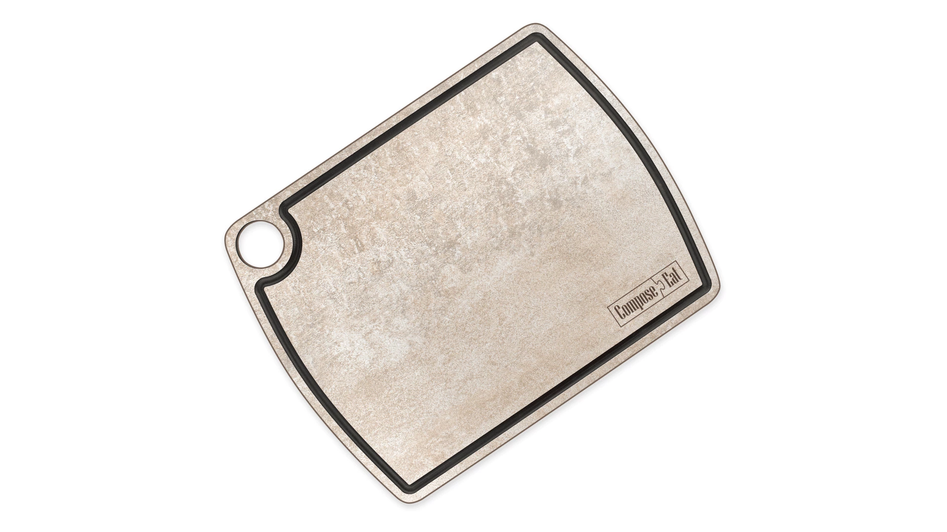 Доска разделочная ComposeEat Fashion 29х22 см, композит, порфир кремовый