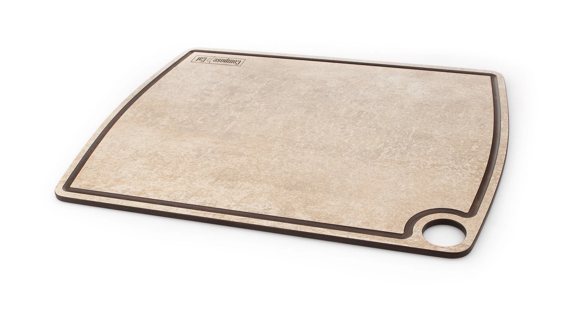 Доска разделочная ComposeEat Fashion 29х22 см, композит, порфир кремовый