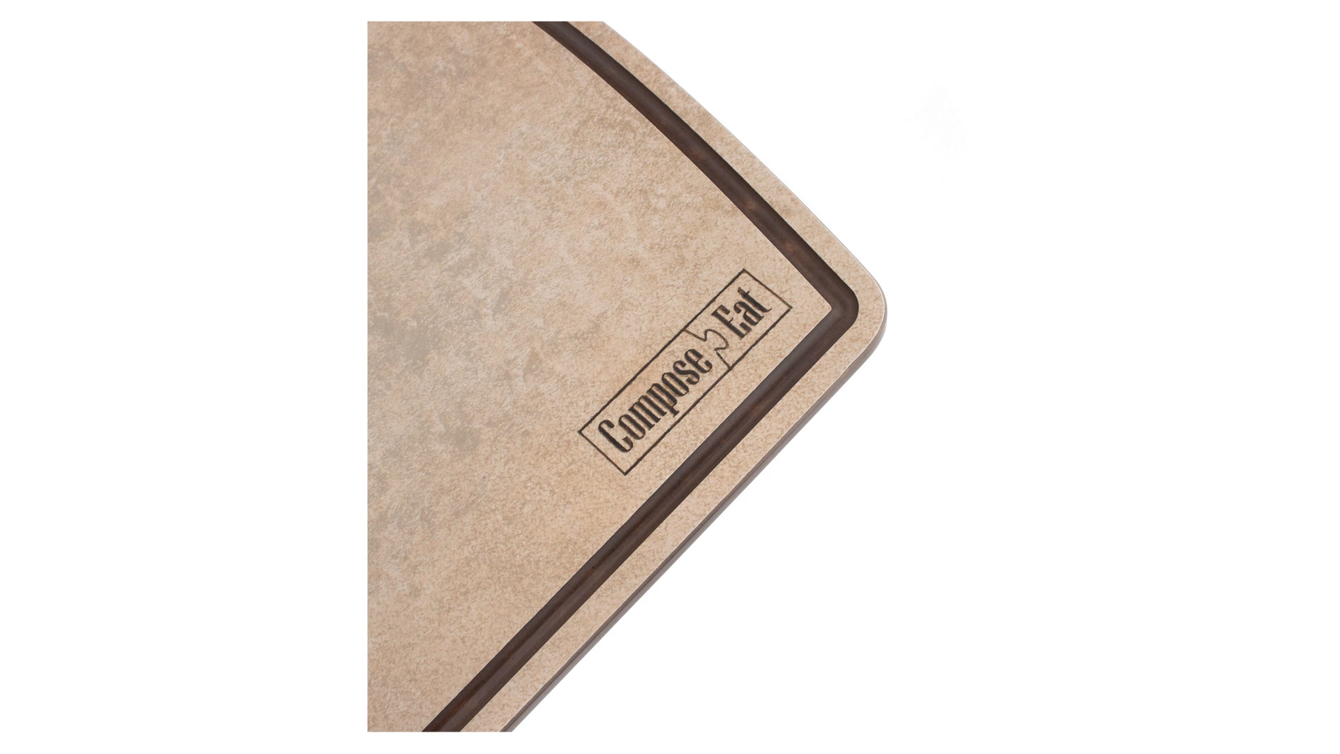 Доска разделочная ComposeEat Fashion 29х22 см, композит, порфир кремовый