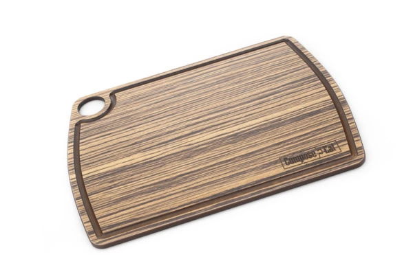 Доска разделочная ComposeEat Fashion 29х22 см, композит, зебрано натуральный