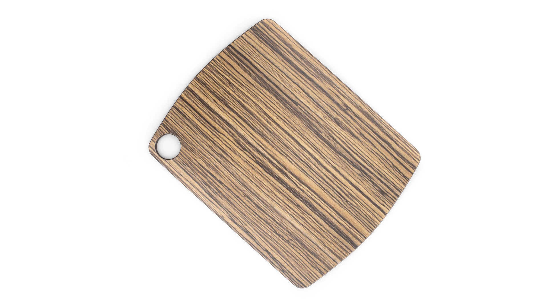 Доска разделочная ComposeEat Fashion 29х22 см, композит, зебрано натуральный