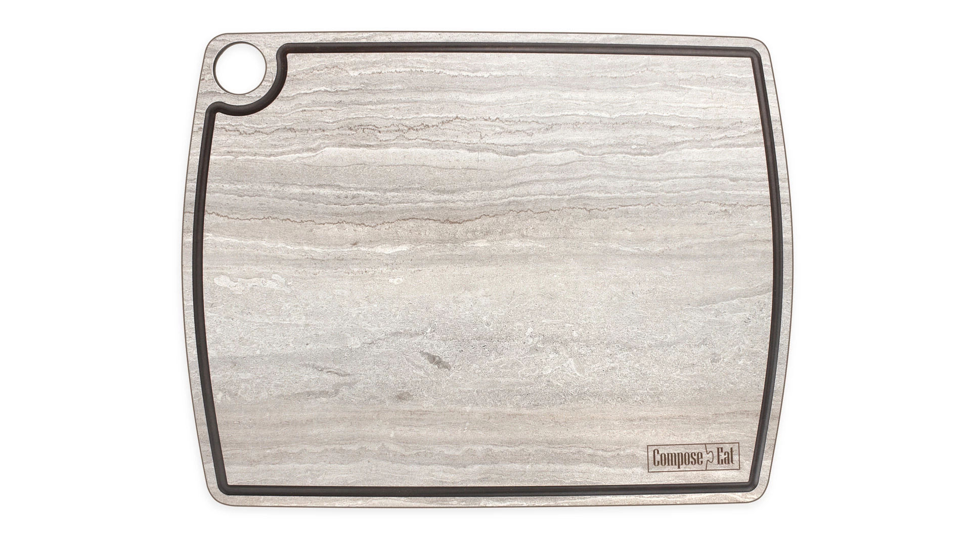 Доска разделочная ComposeEat Fashion 36х28 см, композит, травертин капучино