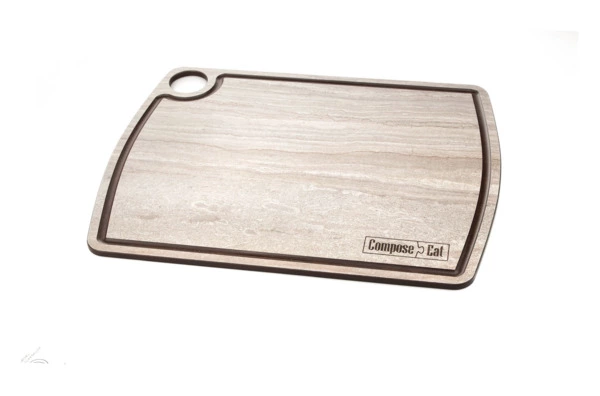 Доска разделочная ComposeEat Fashion 36х28 см, композит, травертин капучино