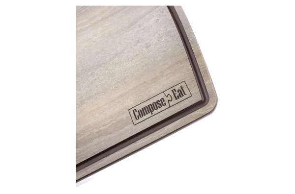 Доска разделочная ComposeEat Fashion 36х28 см, композит, травертин капучино