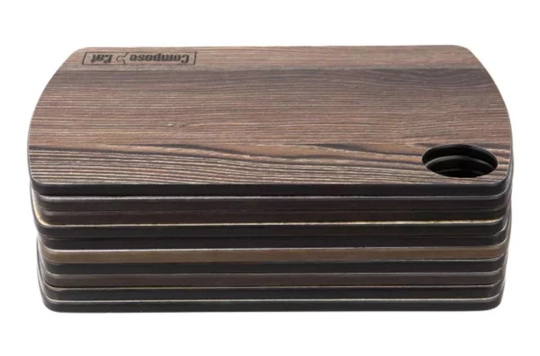 Доска разделочная ComposeEat Fashion 36х28 см, композит, травертин капучино