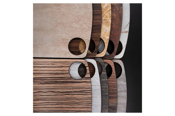 Доска разделочная ComposeEat Fashion 36х28 см, композит, порфир кремовый