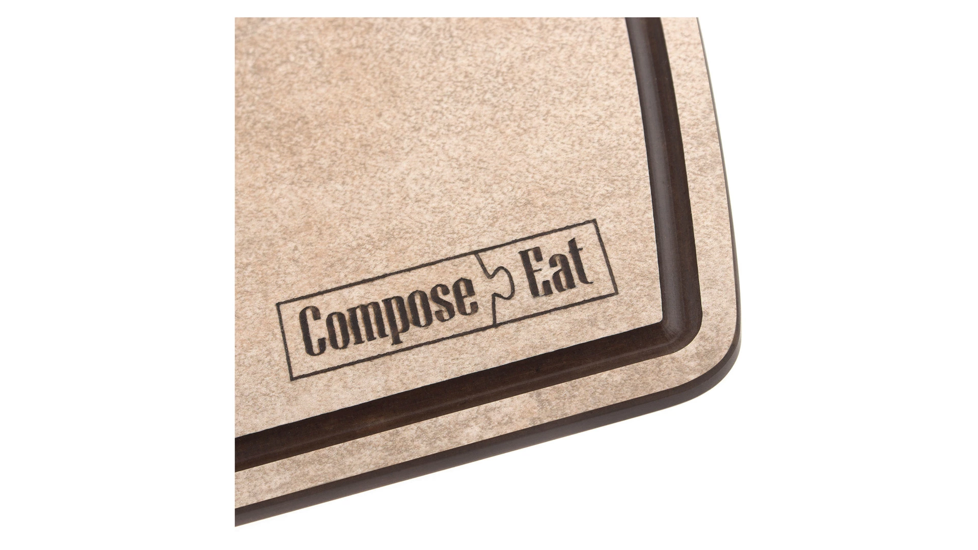 Доска разделочная ComposeEat Fashion 36х28 см, композит, порфир кремовый