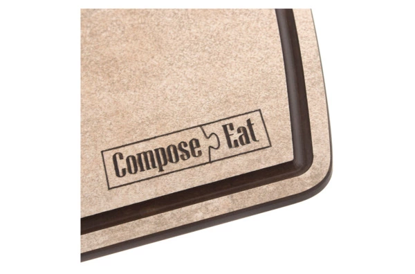 Доска разделочная ComposeEat Fashion 36х28 см, композит, порфир кремовый