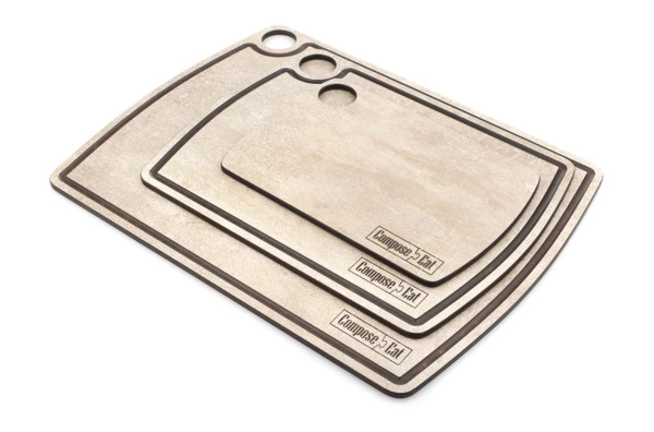 Доска разделочная ComposeEat Fashion 36х28 см, композит, порфир кремовый