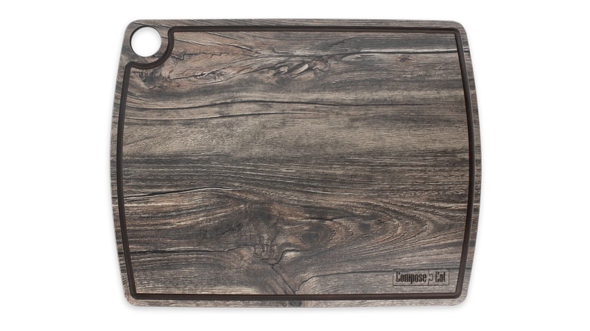 Доска разделочная ComposeEat Fashion 36х28 см, композит, дуб мореный