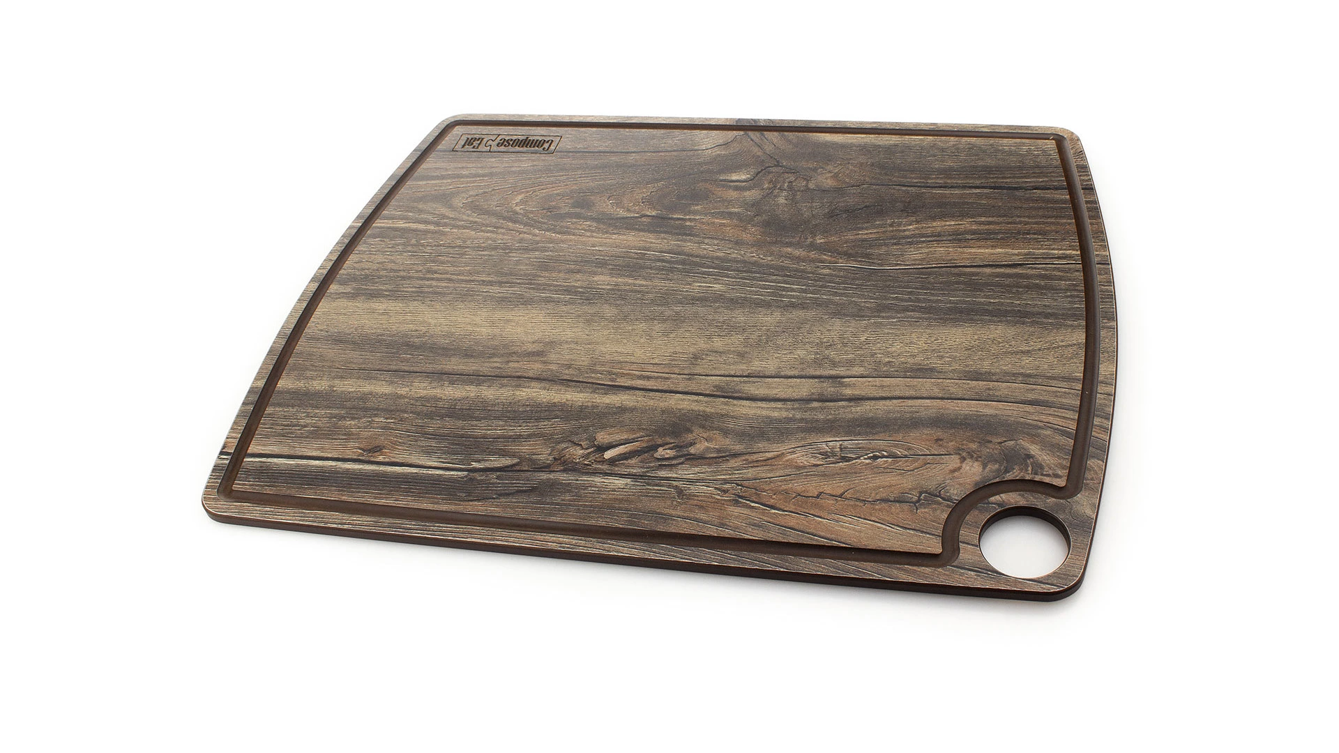 Доска разделочная ComposeEat Fashion 36х28 см, композит, дуб мореный