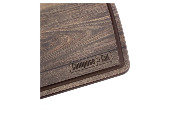 Доска разделочная ComposeEat Fashion 36х28 см, композит, дуб мореный