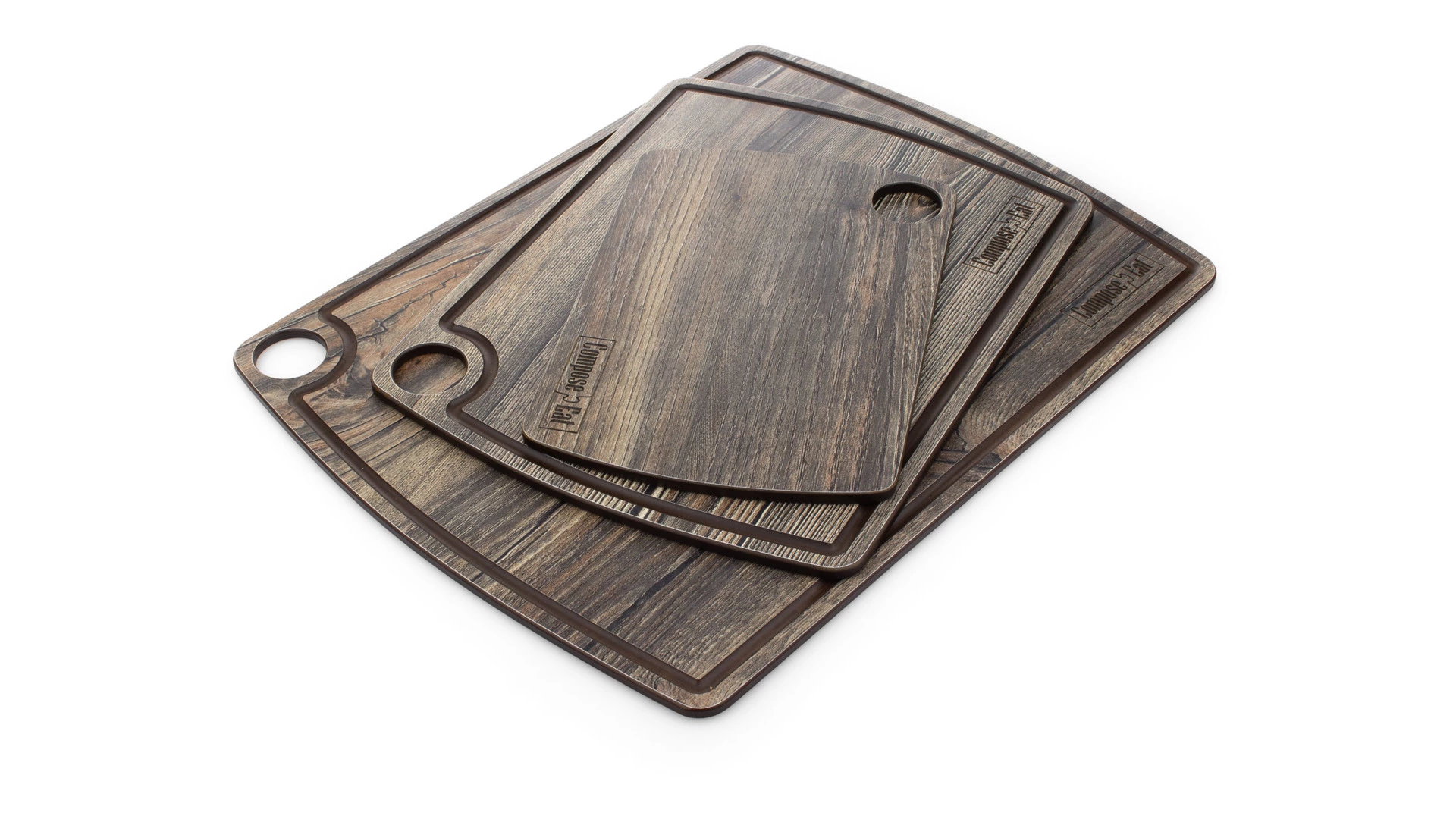 Доска разделочная ComposeEat Fashion 36х28 см, композит, дуб мореный