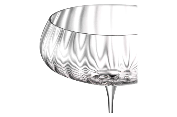 Набор креманок для шампанского Nude Glass Round UP 400 мл, 2 шт, стекло хрустальное