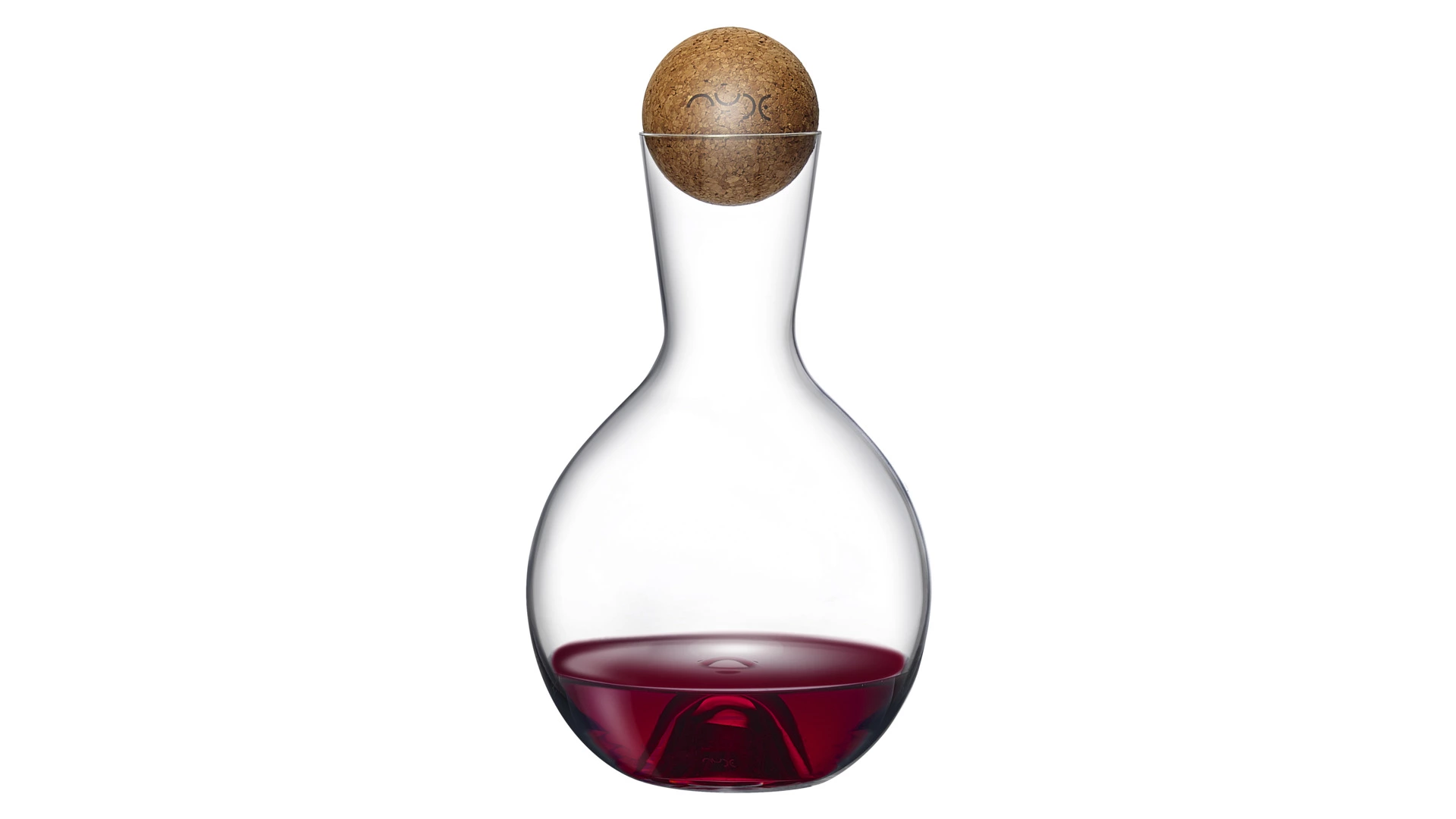 Декантер для вина с пробкой Nude Glass Vintage 750 мл, стекло хрустальное