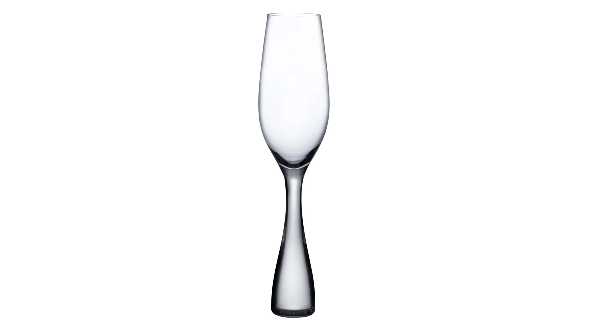 Набор бокалов для шампанского Nude Glass Wine Party 250 мл, 2 шт, стекло хрустальное