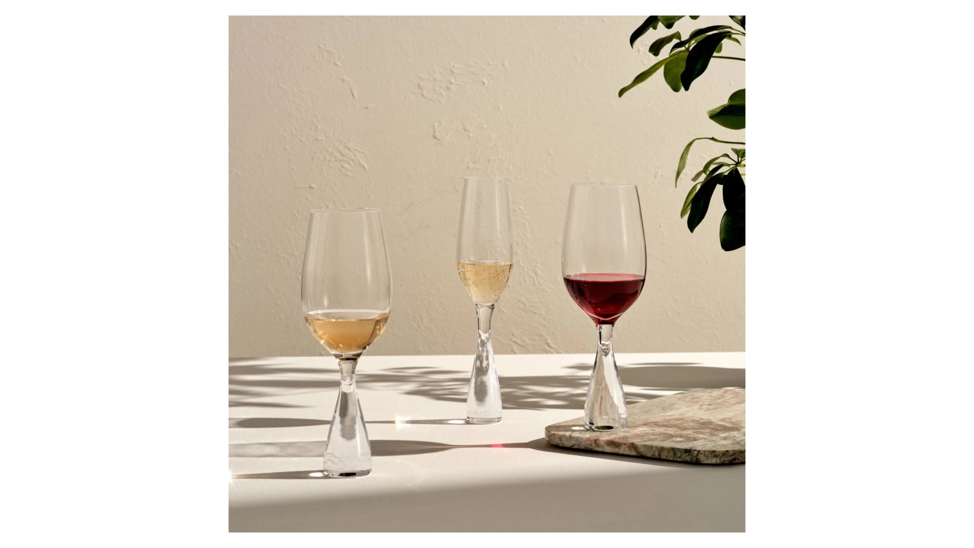 Набор бокалов для шампанского Nude Glass Wine Party 250 мл, 2 шт, стекло хрустальное