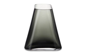 Ваза Nude Glass Инка 20 см, стекло хрустальное, дымчатая