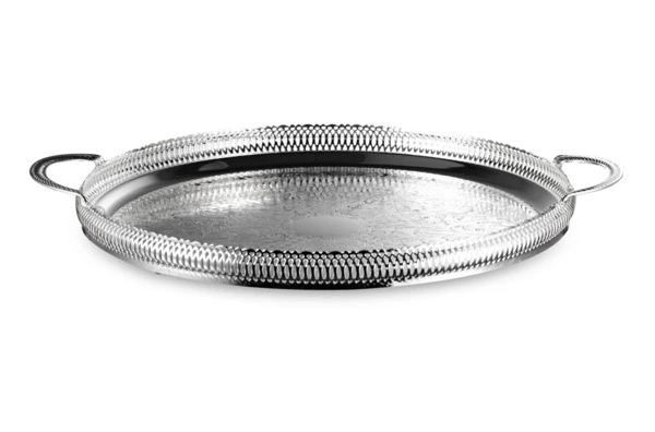 Набор для чая Queen Anne: поднос, сахарница, ложка, 6 стаканов с подстаканниками, сталь, стекло