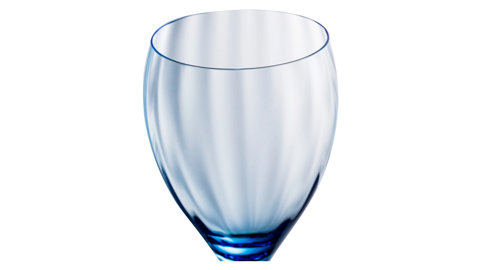 Бокал для красного вина Moser Оптик 350 мл, аквамарин