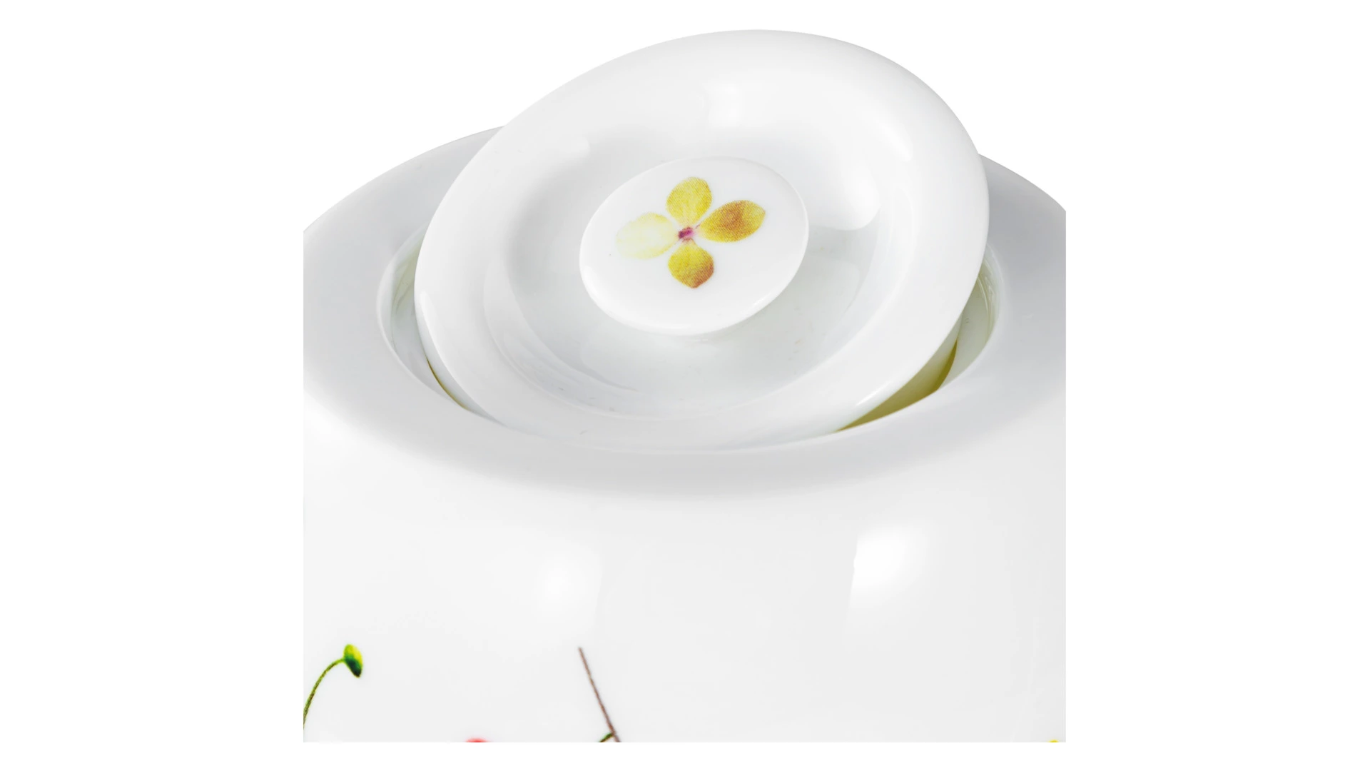 Сервиз чайный Rosenthal Дикие цветы на 6 персон 21 предмет №3, фарфор костяной