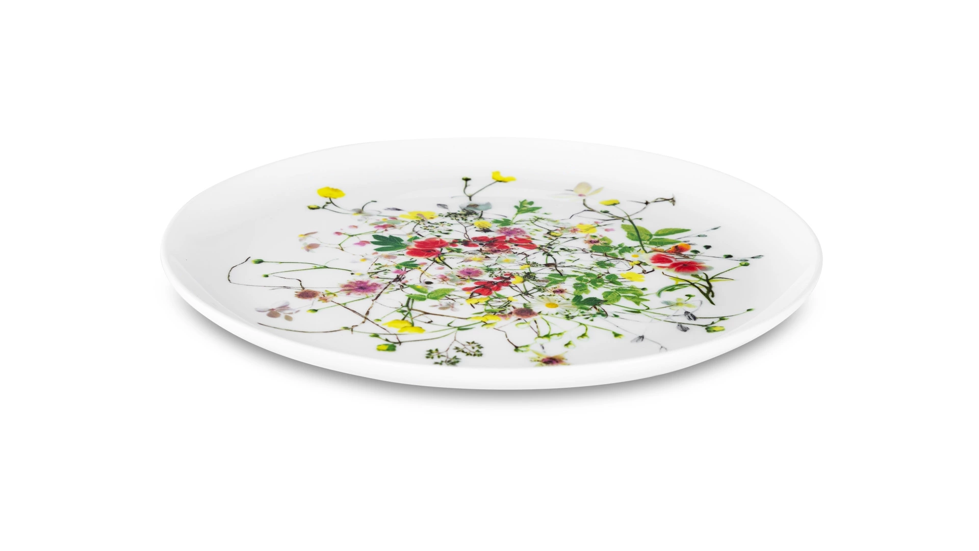 Сервиз чайный Rosenthal Дикие цветы на 6 персон 21 предмет №3, фарфор костяной