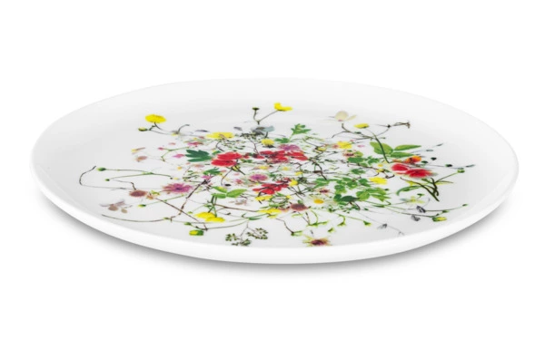 Сервиз чайный Rosenthal Дикие цветы на 6 персон 21 предмет №3, фарфор костяной