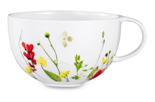 Сервиз чайный Rosenthal Дикие цветы на 6 персон 21 предмет №3, фарфор костяной