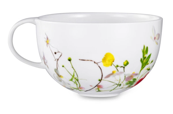 Сервиз чайный Rosenthal Дикие цветы на 6 персон 21 предмет №3, фарфор костяной