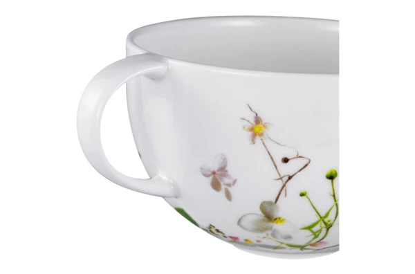 Сервиз чайный Rosenthal Дикие цветы на 6 персон 21 предмет №3, фарфор костяной