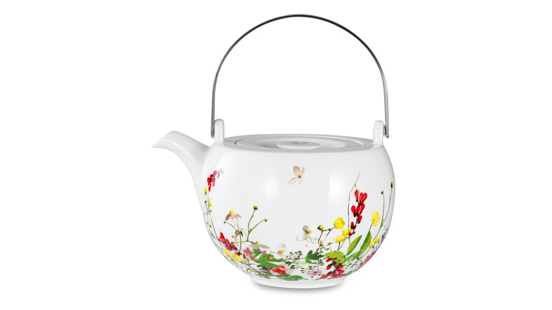 Сервиз чайный Rosenthal Дикие цветы на 6 персон 21 предмет №3, фарфор костяной
