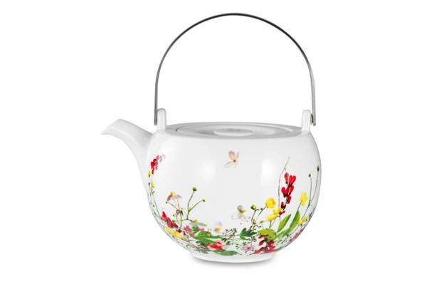 Сервиз чайный Rosenthal Дикие цветы на 6 персон 21 предмет №3, фарфор костяной